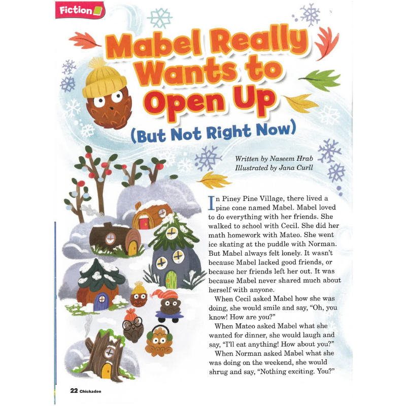 Chickadee: Ages 6-9 (8 issues) - Bayard Magazines