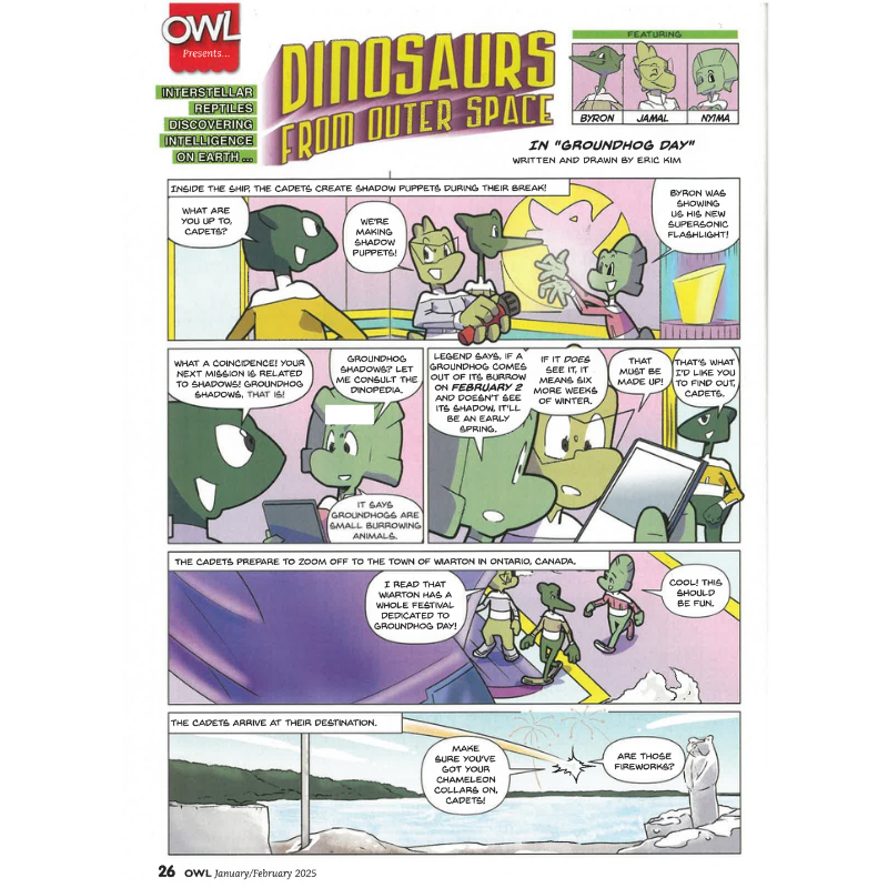 OWL: Ages 9-13 (8 issues) - Bayard Magazines