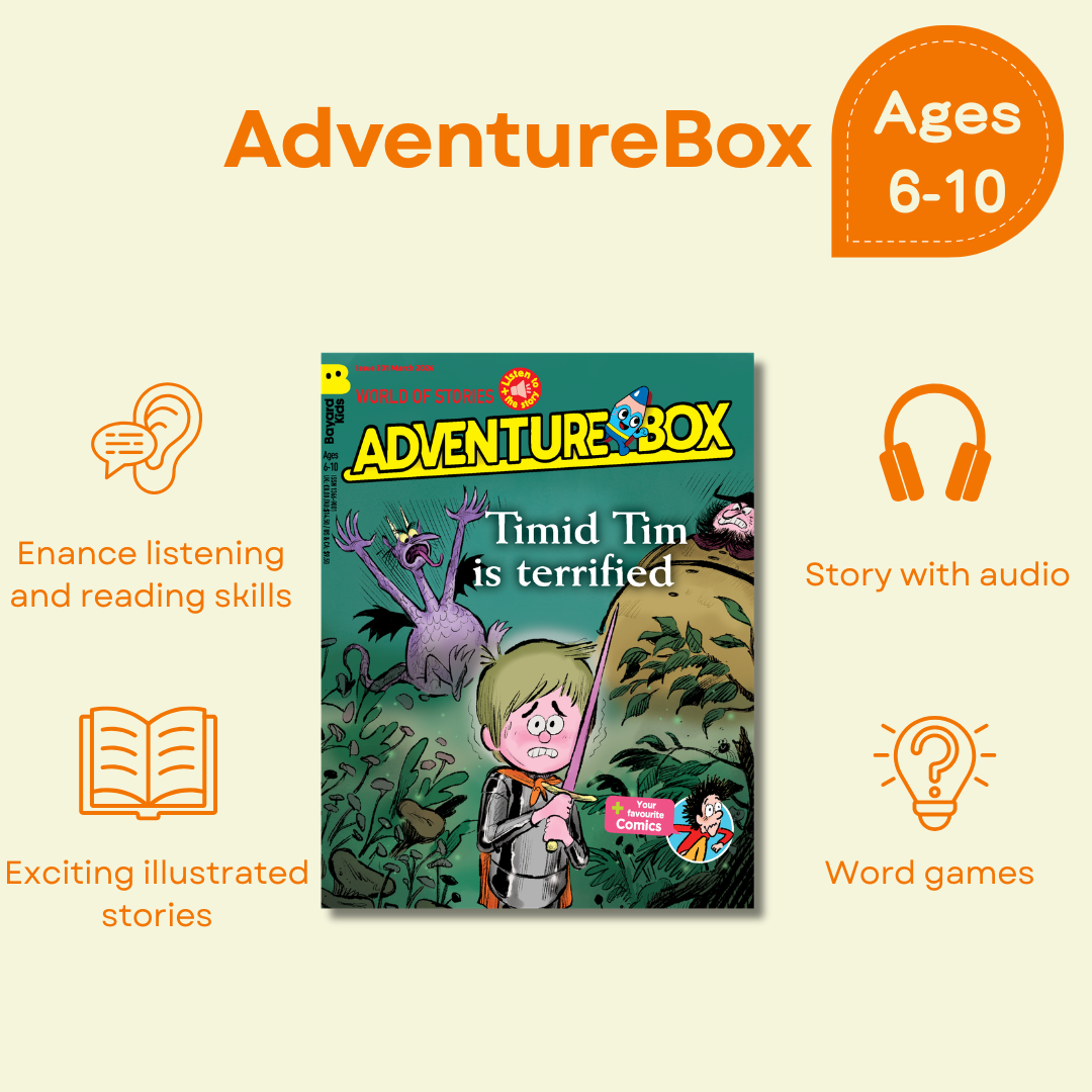 AdventureBox: Age 6-10 (AUDIO INCLUDED) - Bayard Magazines