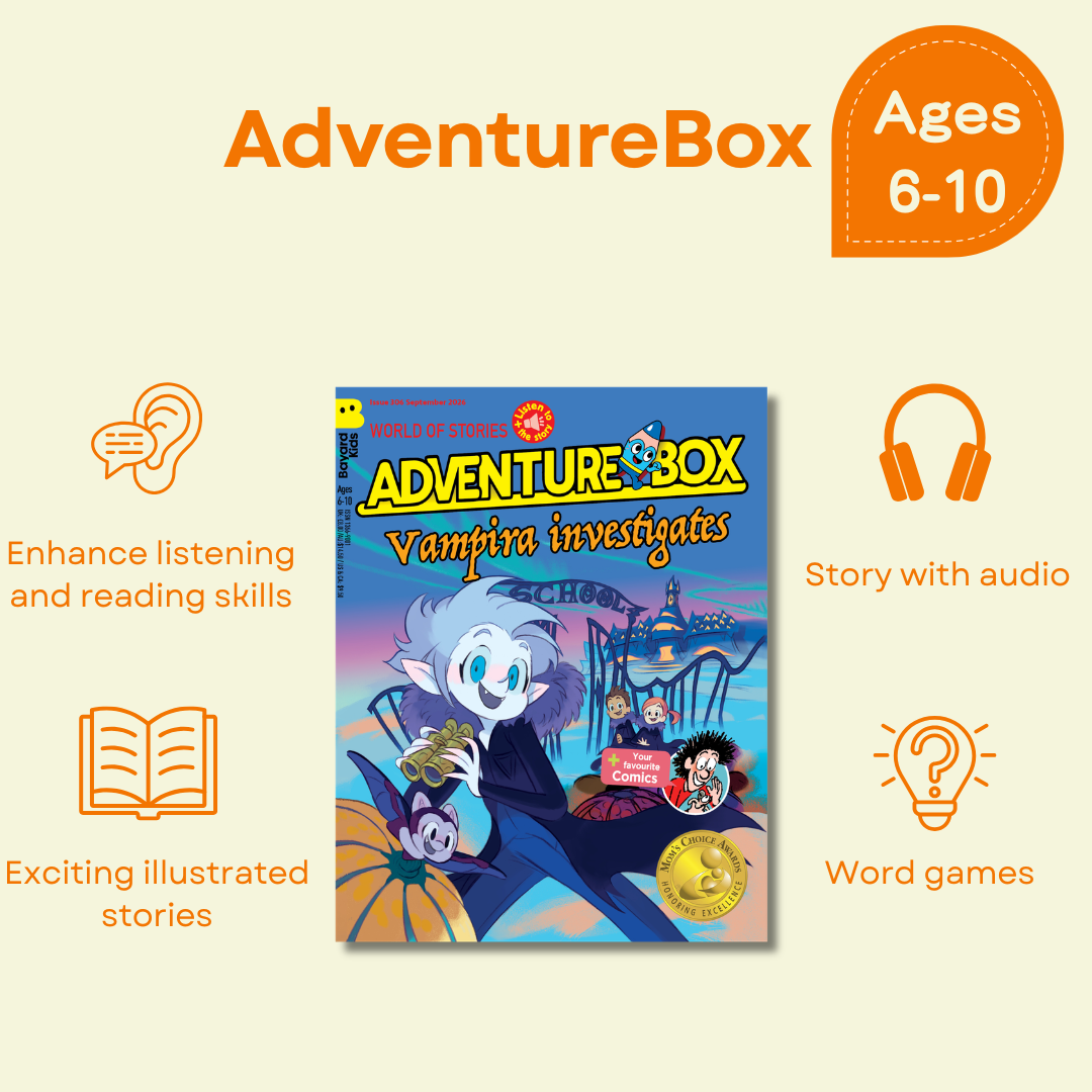 AdventureBox: Age 6-10 (AUDIO INCLUDED)