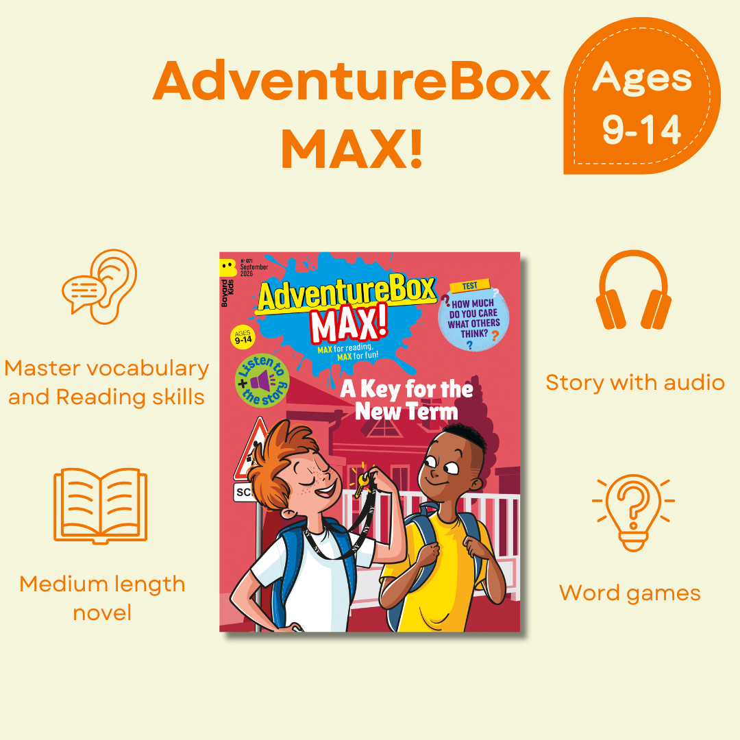 AdventureBox MAX! Age 9-14 (AUDIO INCLUDED)