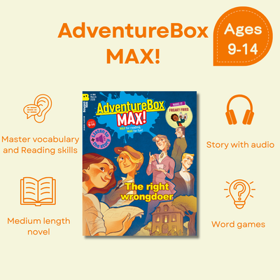 AdventureBox MAX! Age 9-14 (AUDIO INCLUDED) - Bayard Magazines