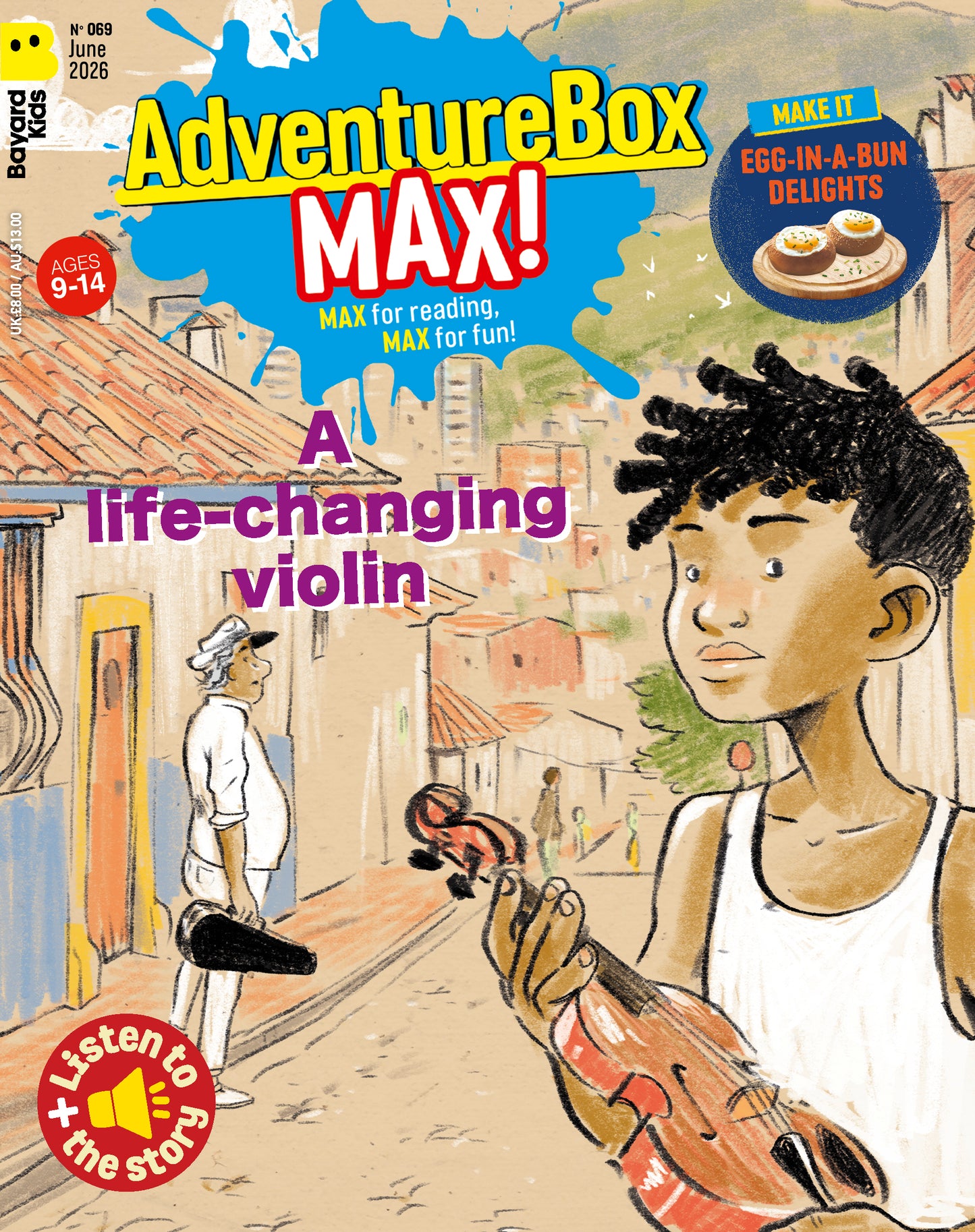 AdventureBox MAX! Age 9-14 (AUDIO INCLUDED) - Bayard Magazines