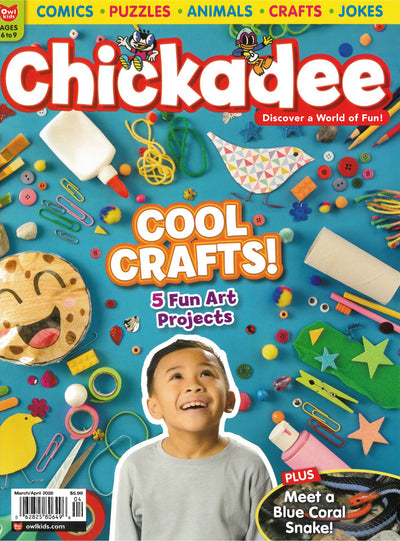 Chickadee: Ages 6-9 (8 issues) - Bayard Magazines