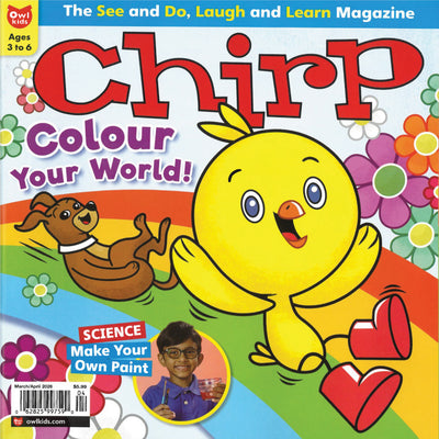 Chirp:  Ages 3-6 (8 issues) - Bayard Magazines